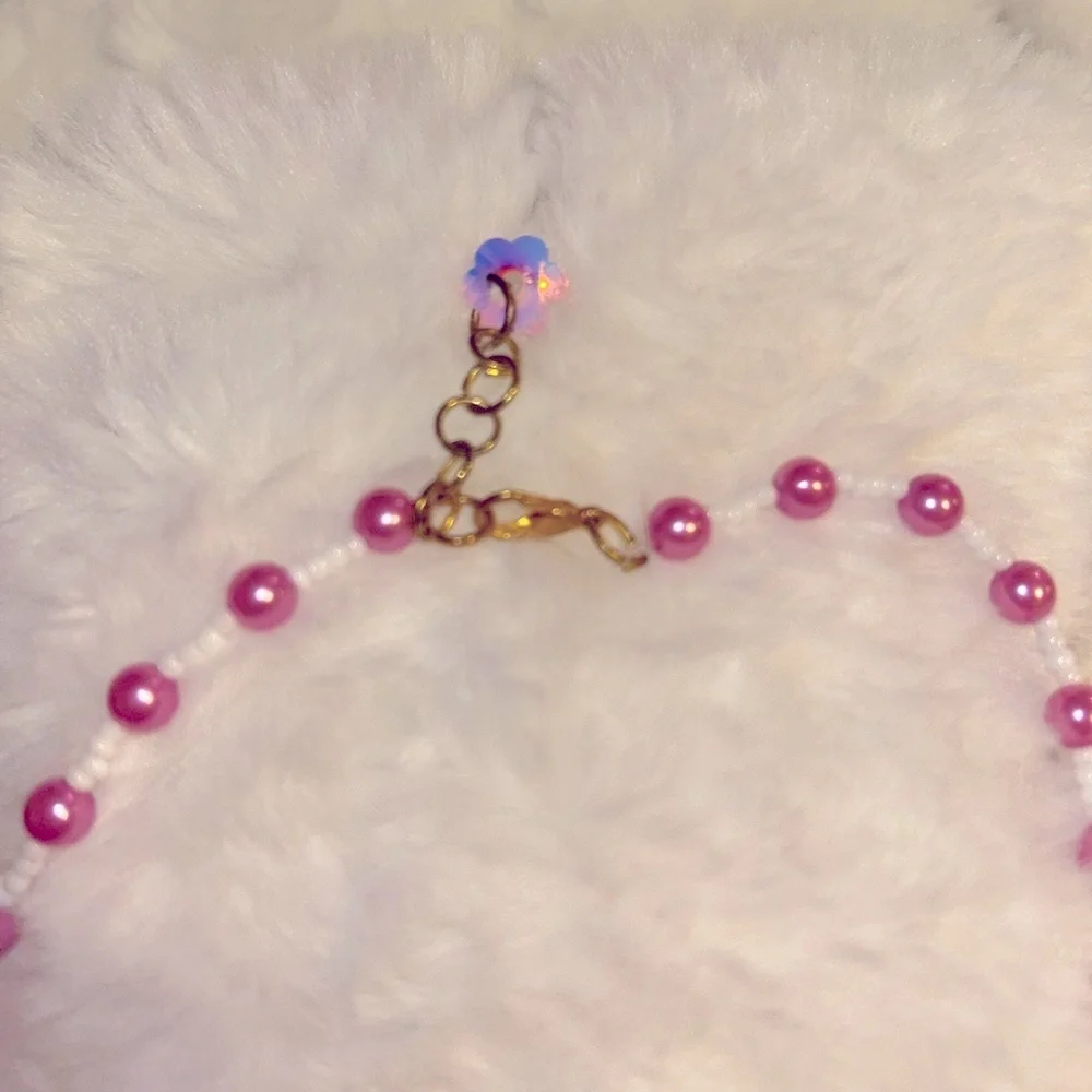 🩵3/$18🩵 Colorful Beaded Choker Necklace - Picture 3 of 3